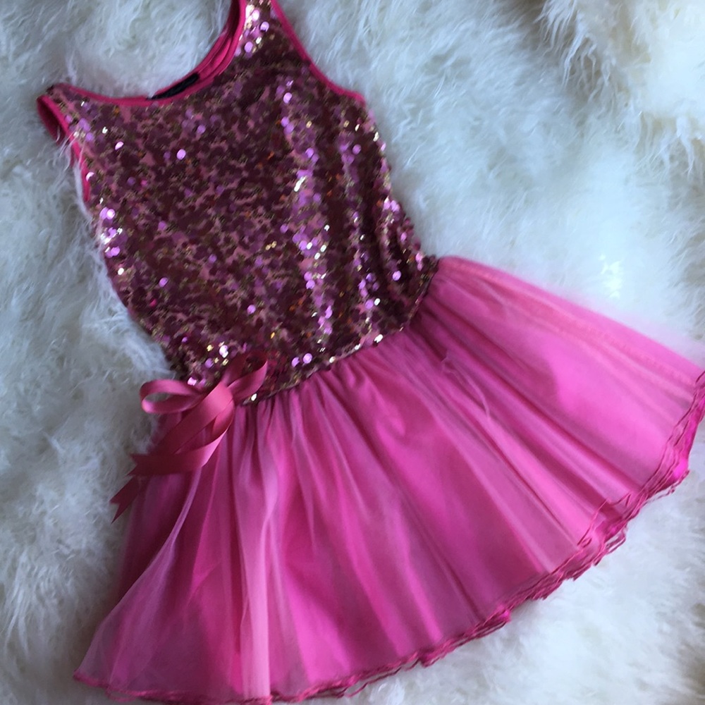 Sequins girls dress